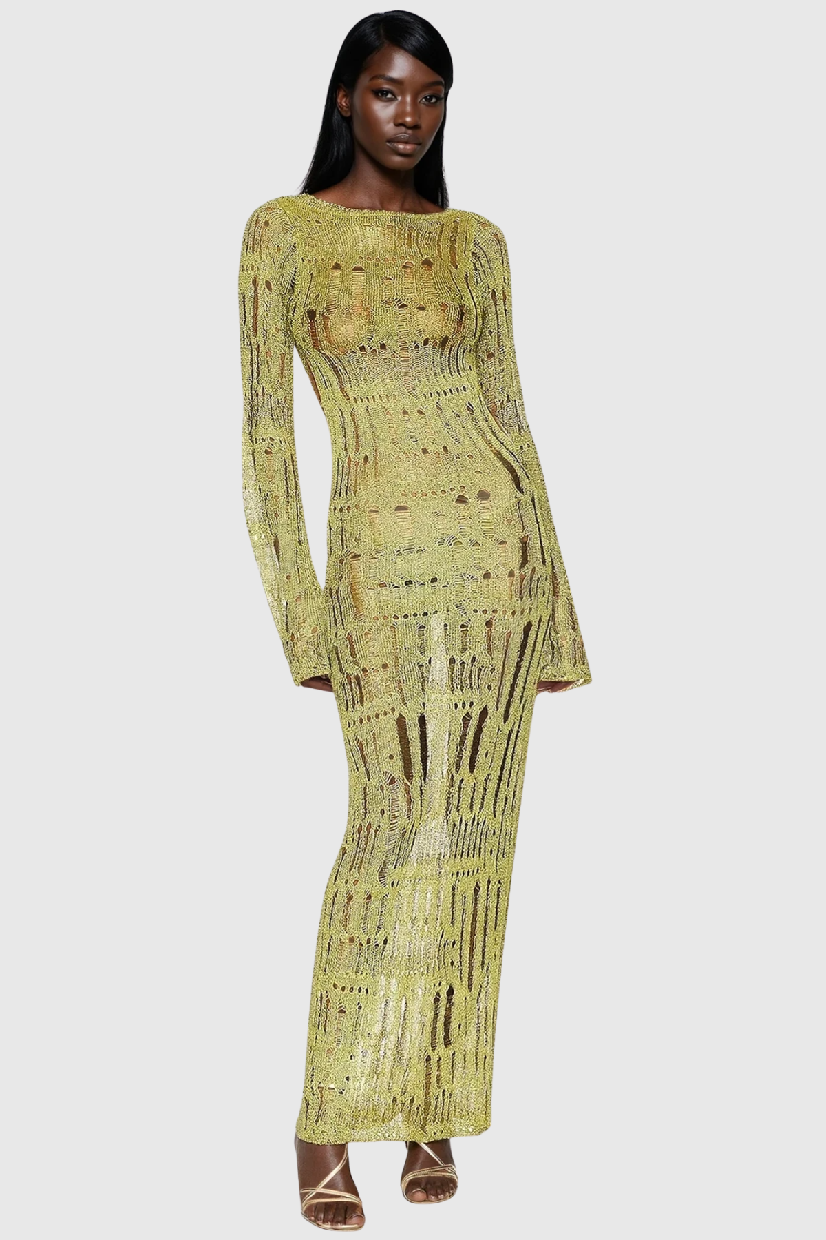 Dana Ripped Maxi Dress