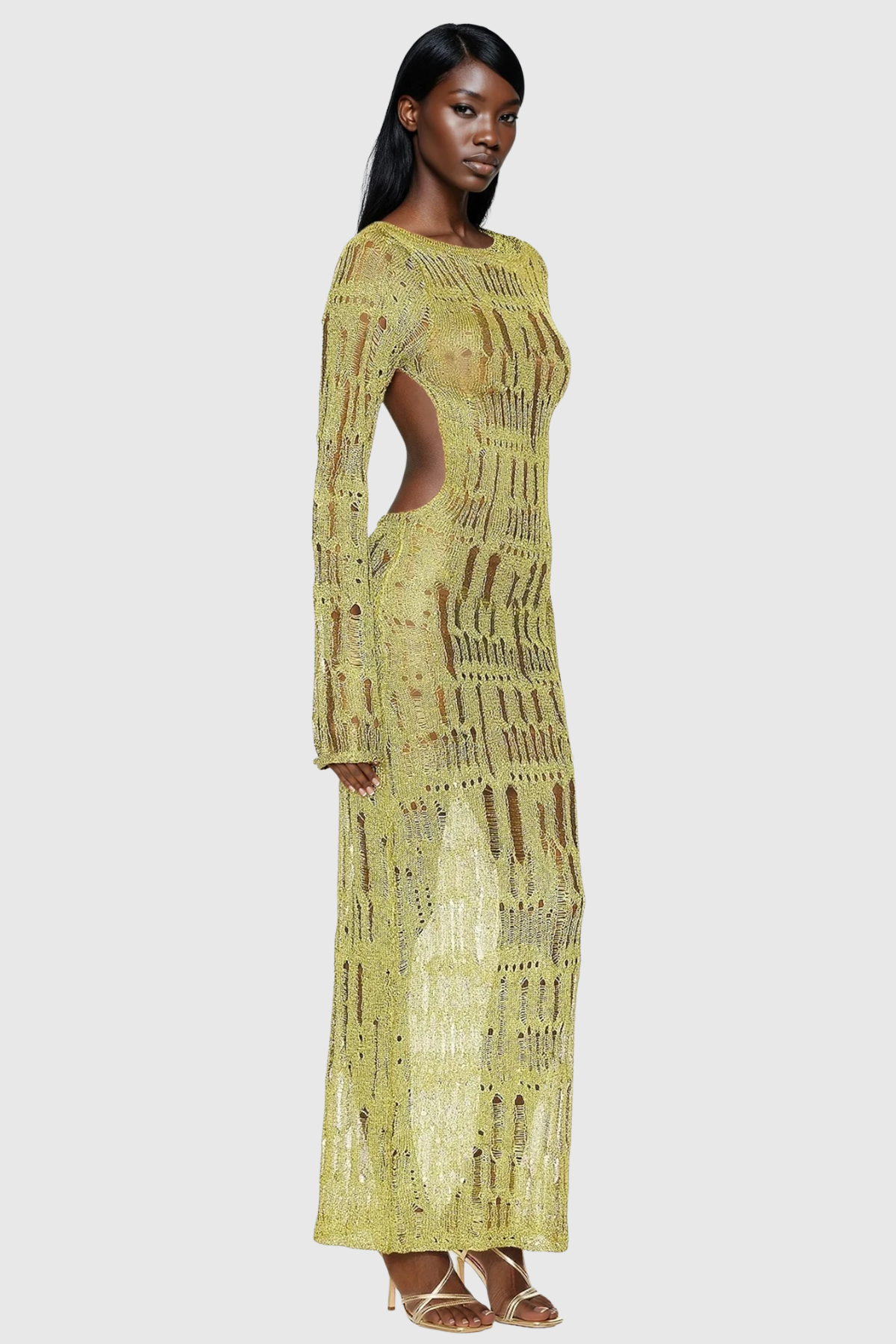 Dana Ripped Maxi Dress