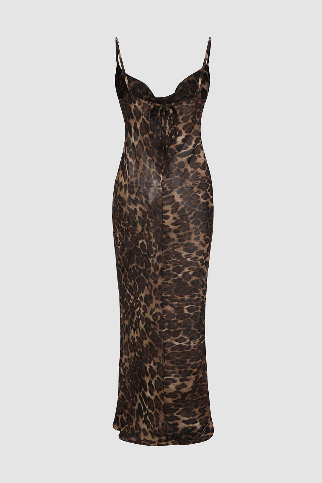 Julie Leopard Maxi Dress