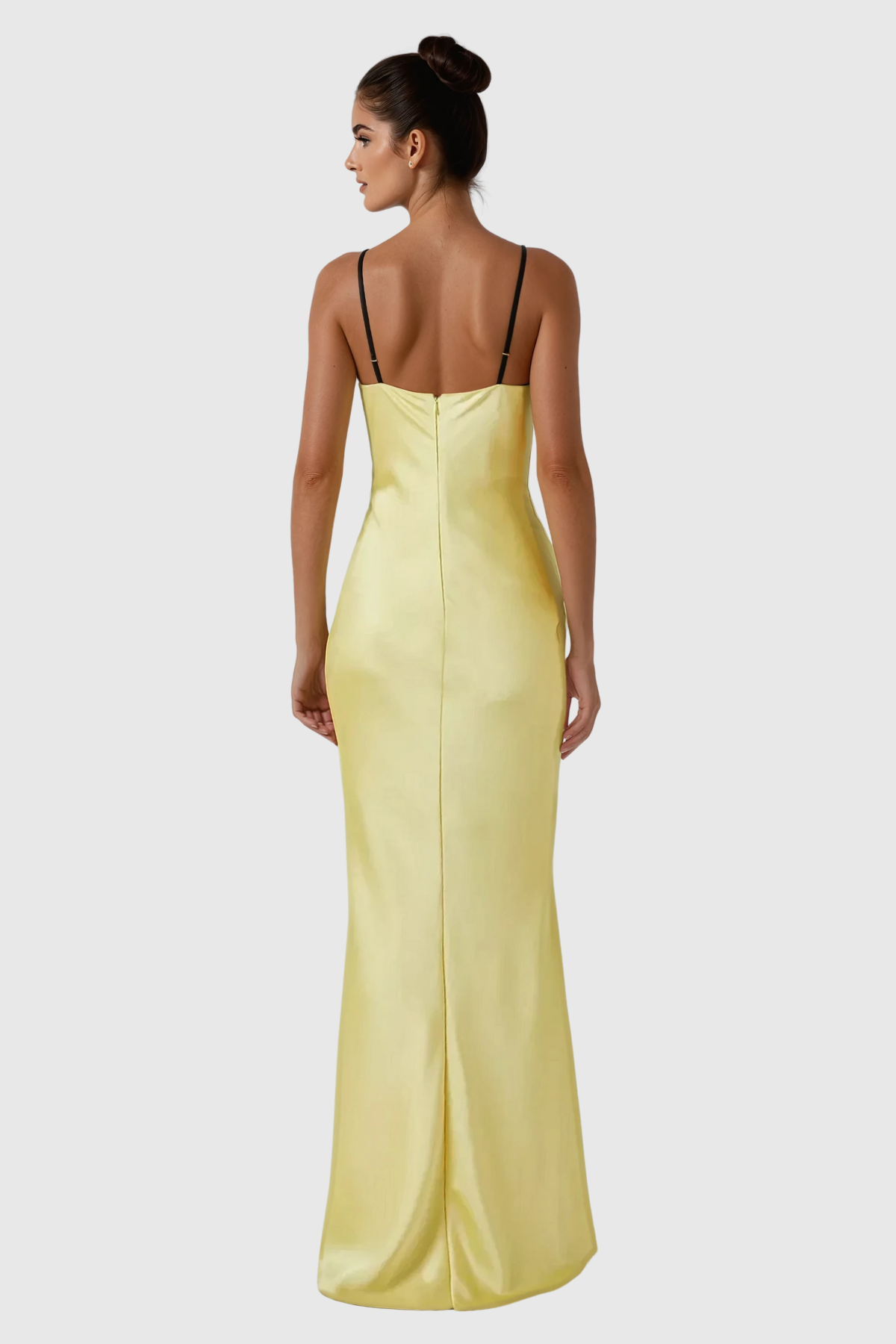 Alwyn Cutout Satin Maxi Dress