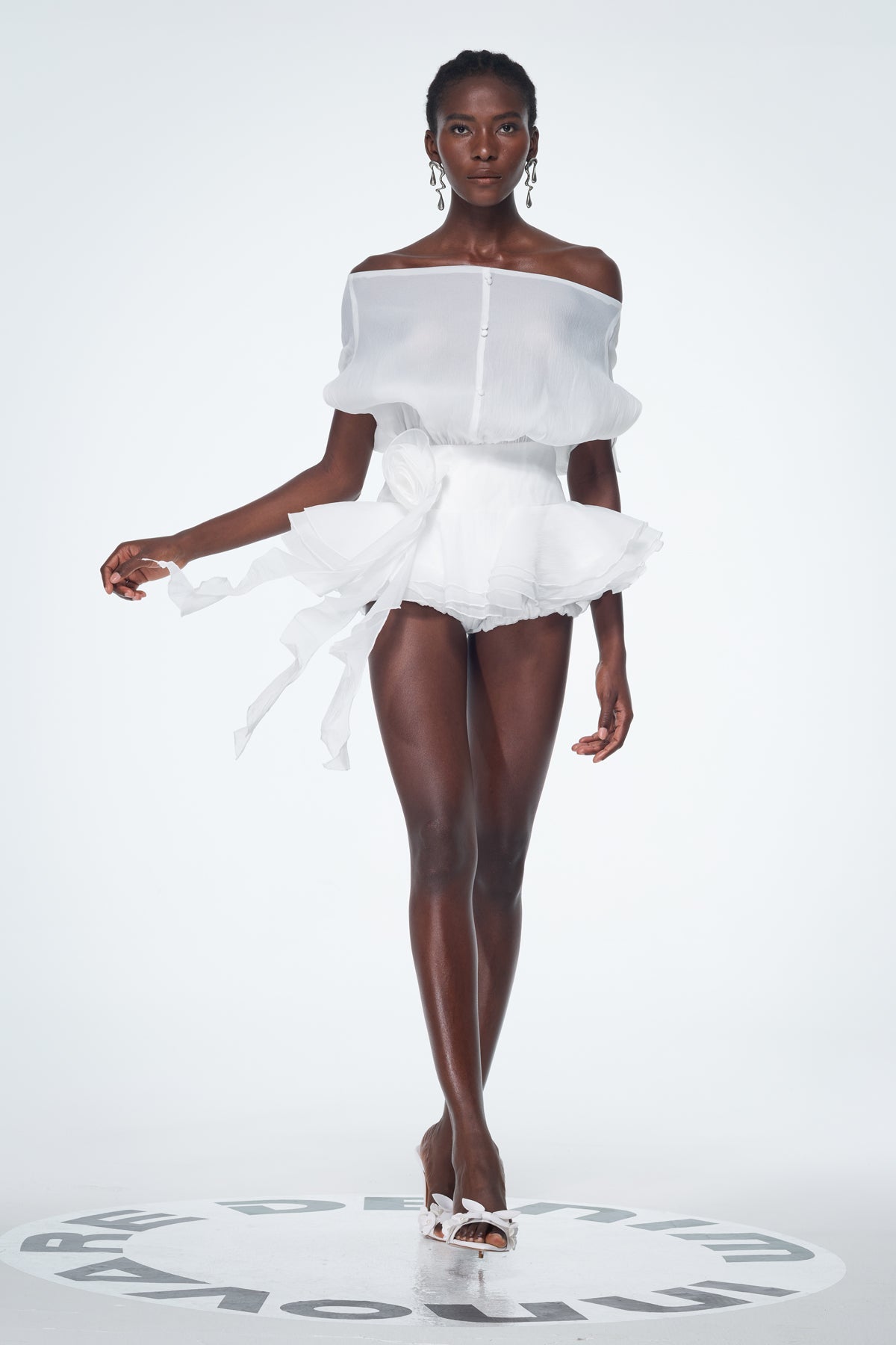 Beily Mini Dress In White