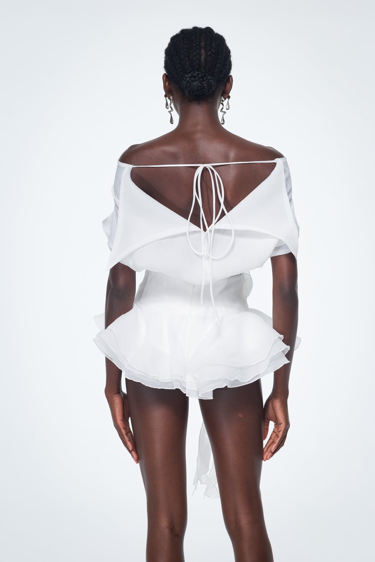 Beily Mini Dress In White