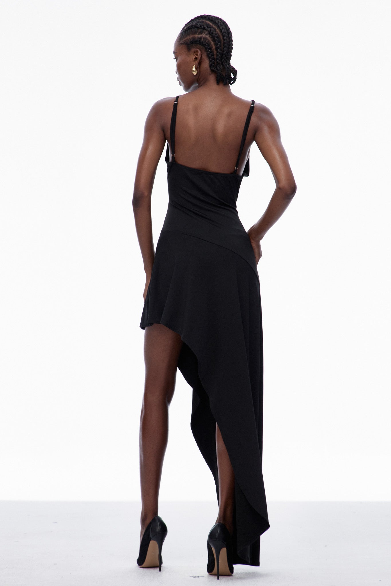 Carly Asymmetric Maxi Dress