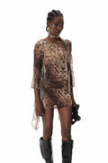 Sera Leopard Mini Dress