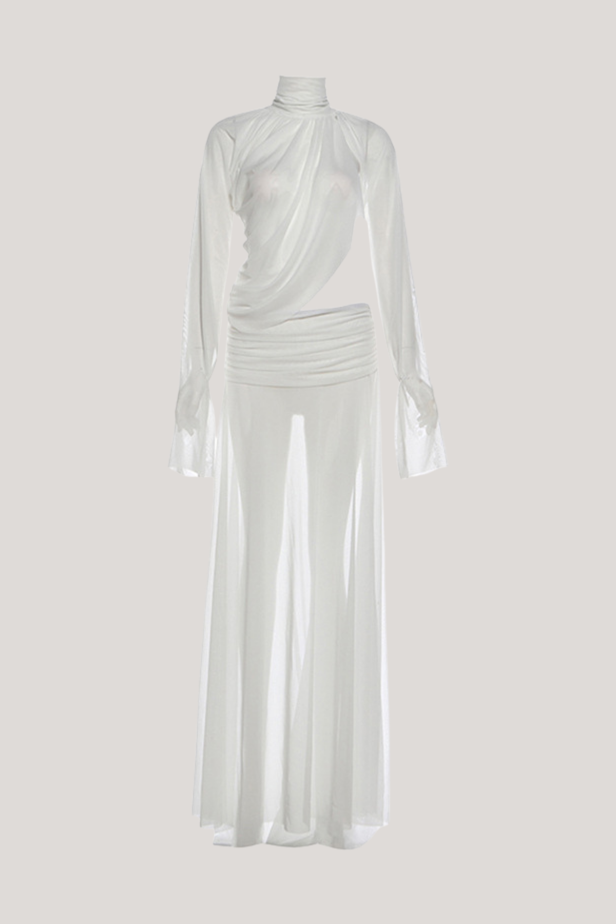 Zara Cutout Split Maxi Dress