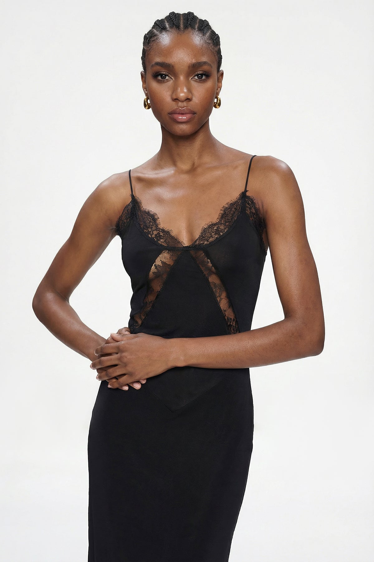 Elixabete Lace Maxi Dress