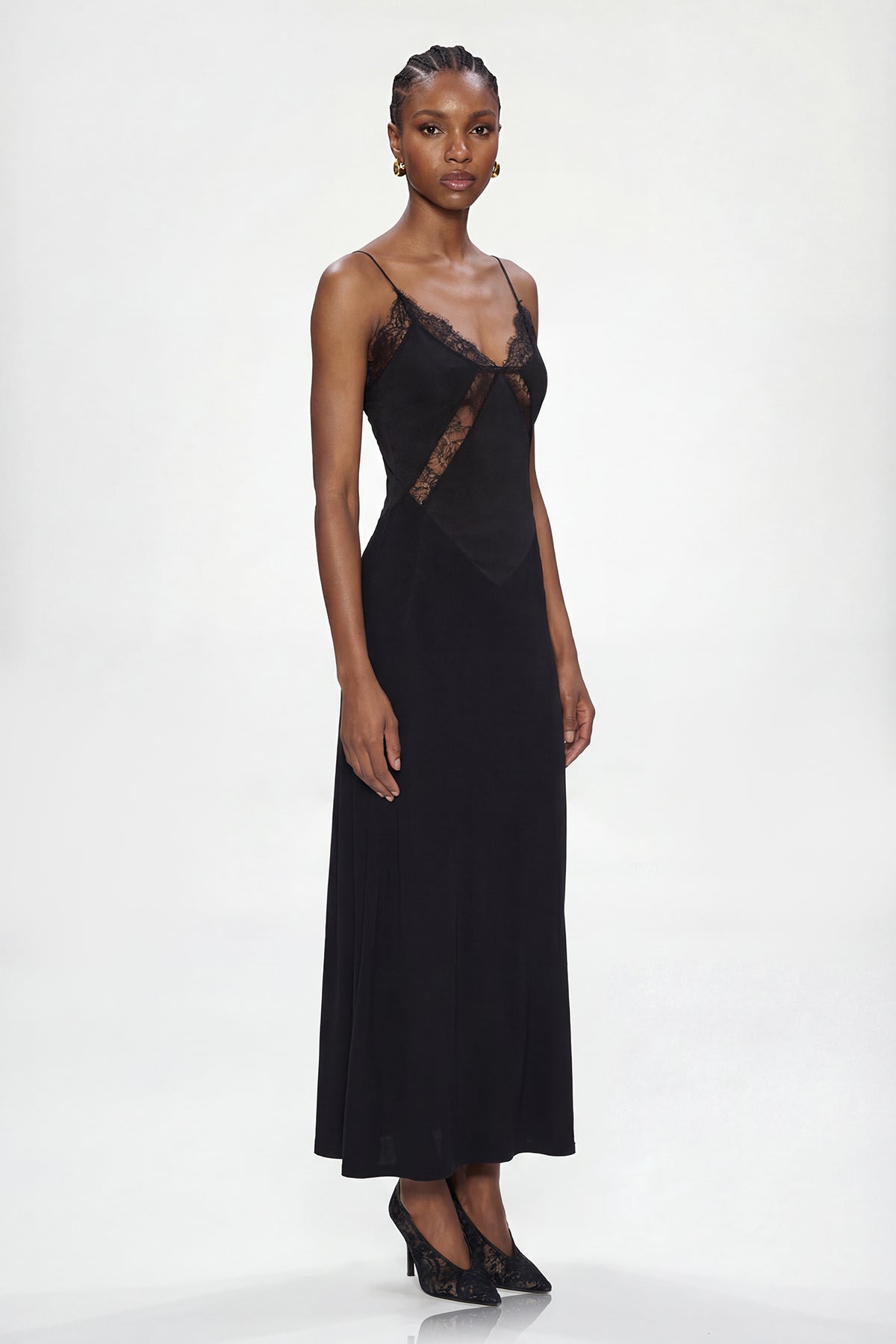 Elixabete Lace Maxi Dress