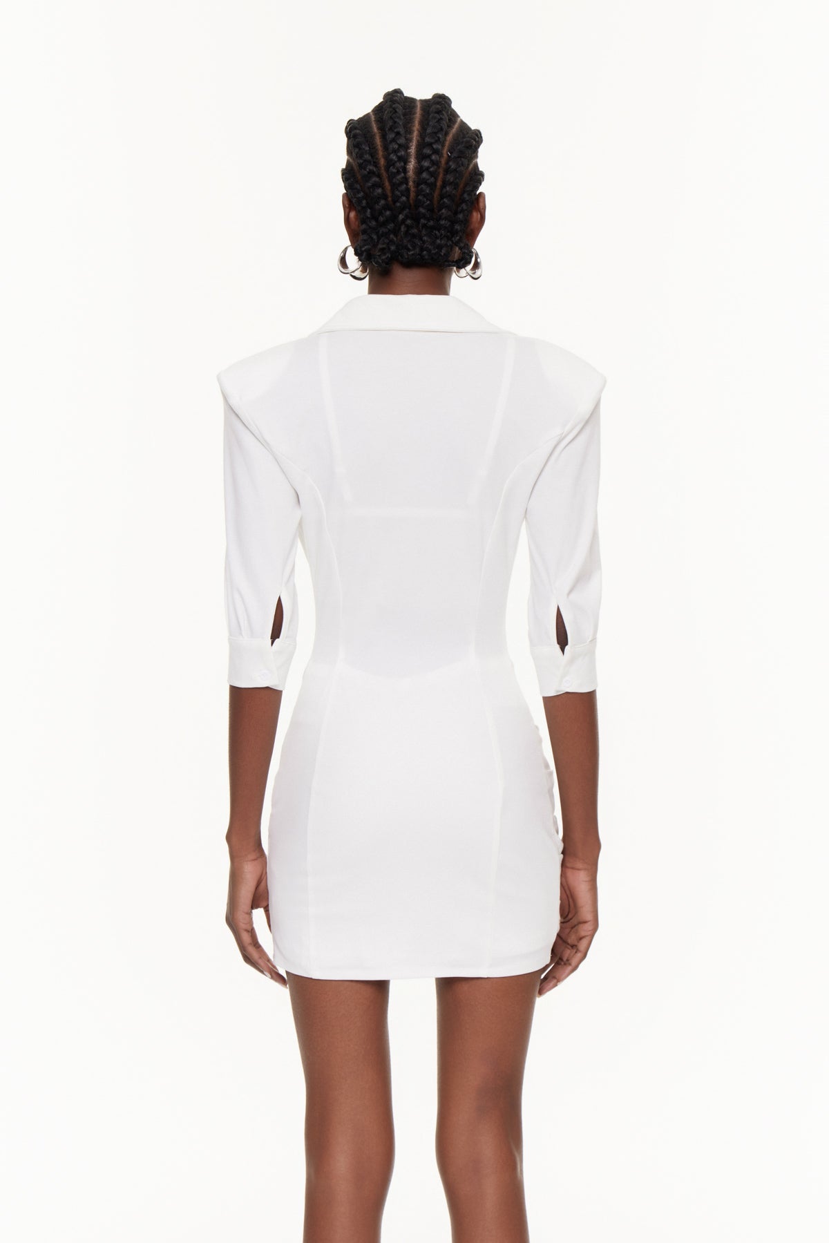 Dasha Bodycon Mini Dress In White