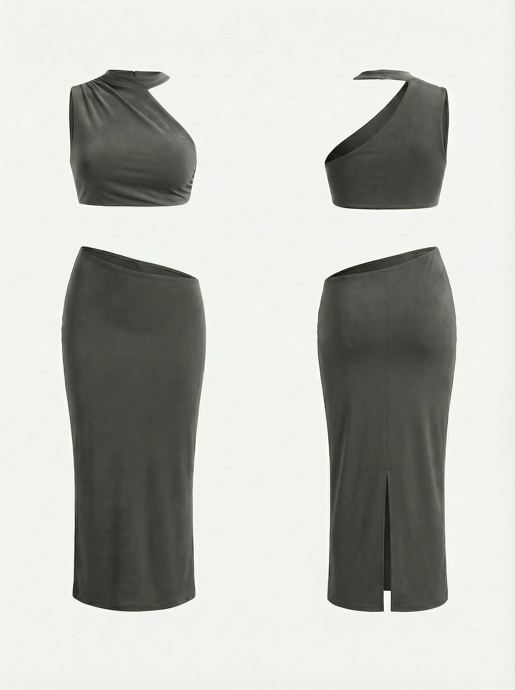 Miami Set in Dusty Grey