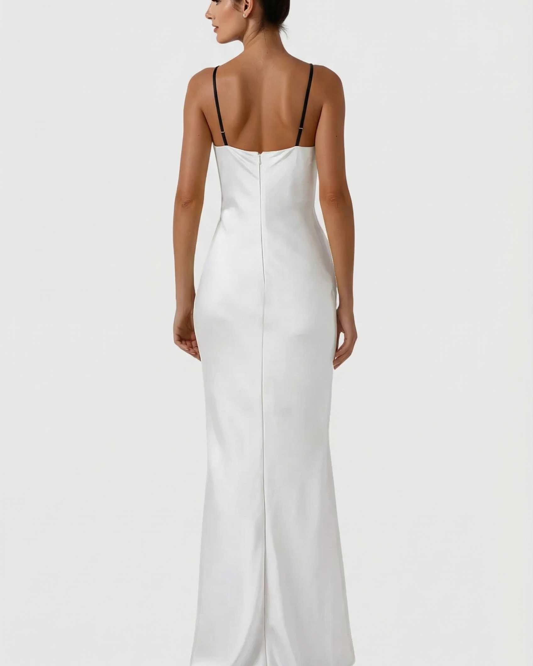 Alwyn Cutout Satin Maxi Dress