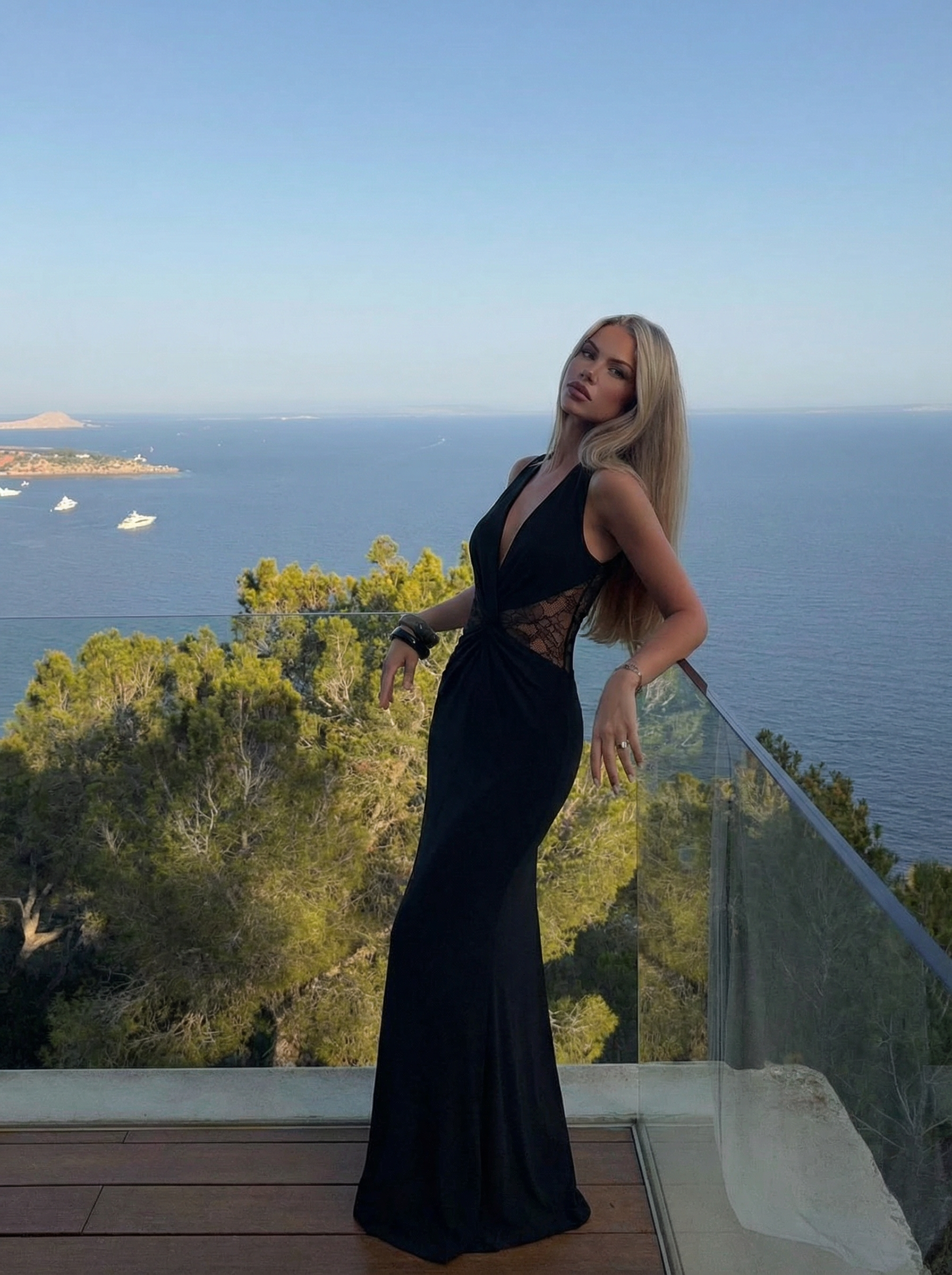 Dava Lace Maxi Dress