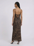 Julie Leopard Maxi Dress