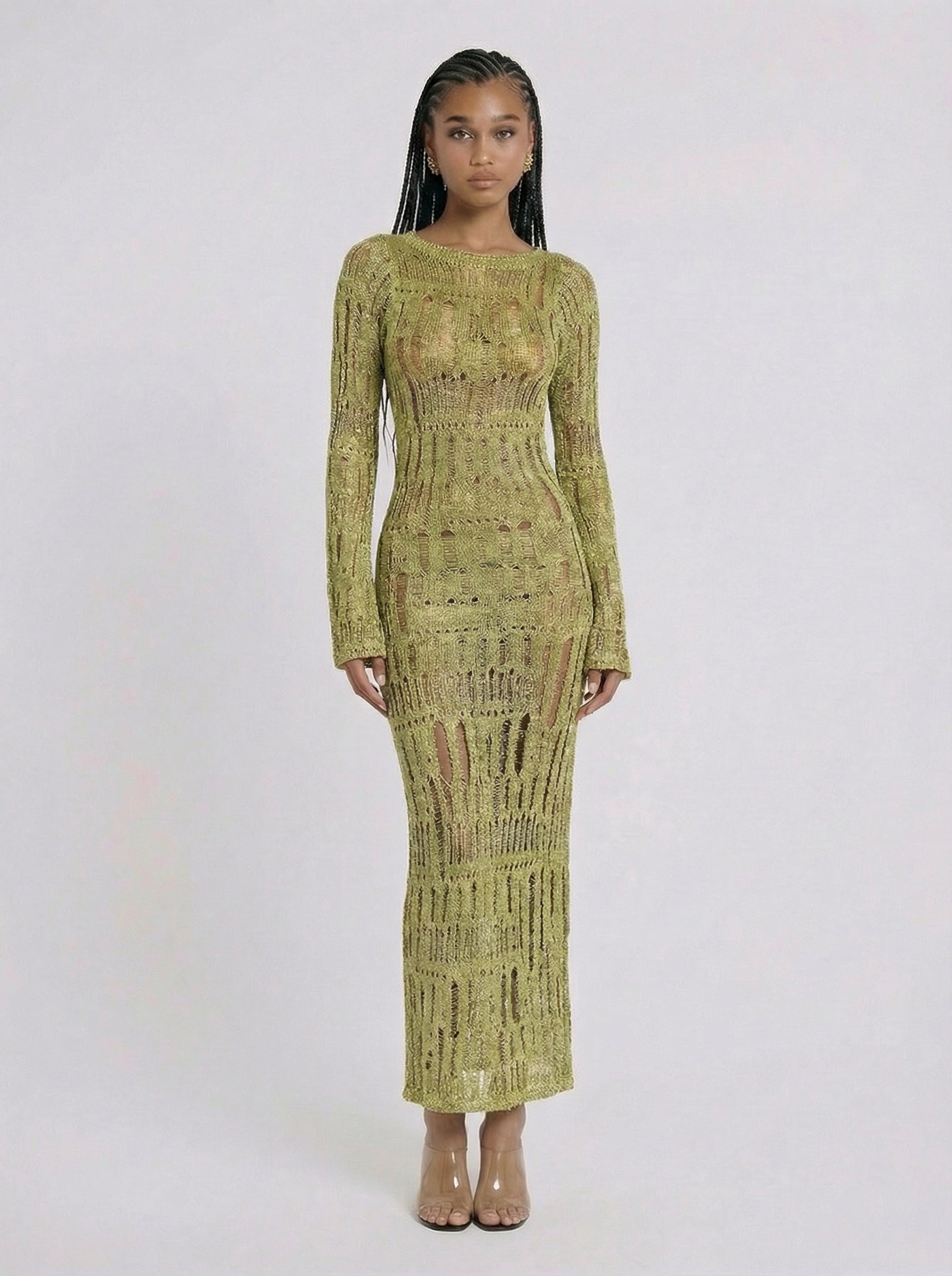 Dana Ripped Maxi Dress