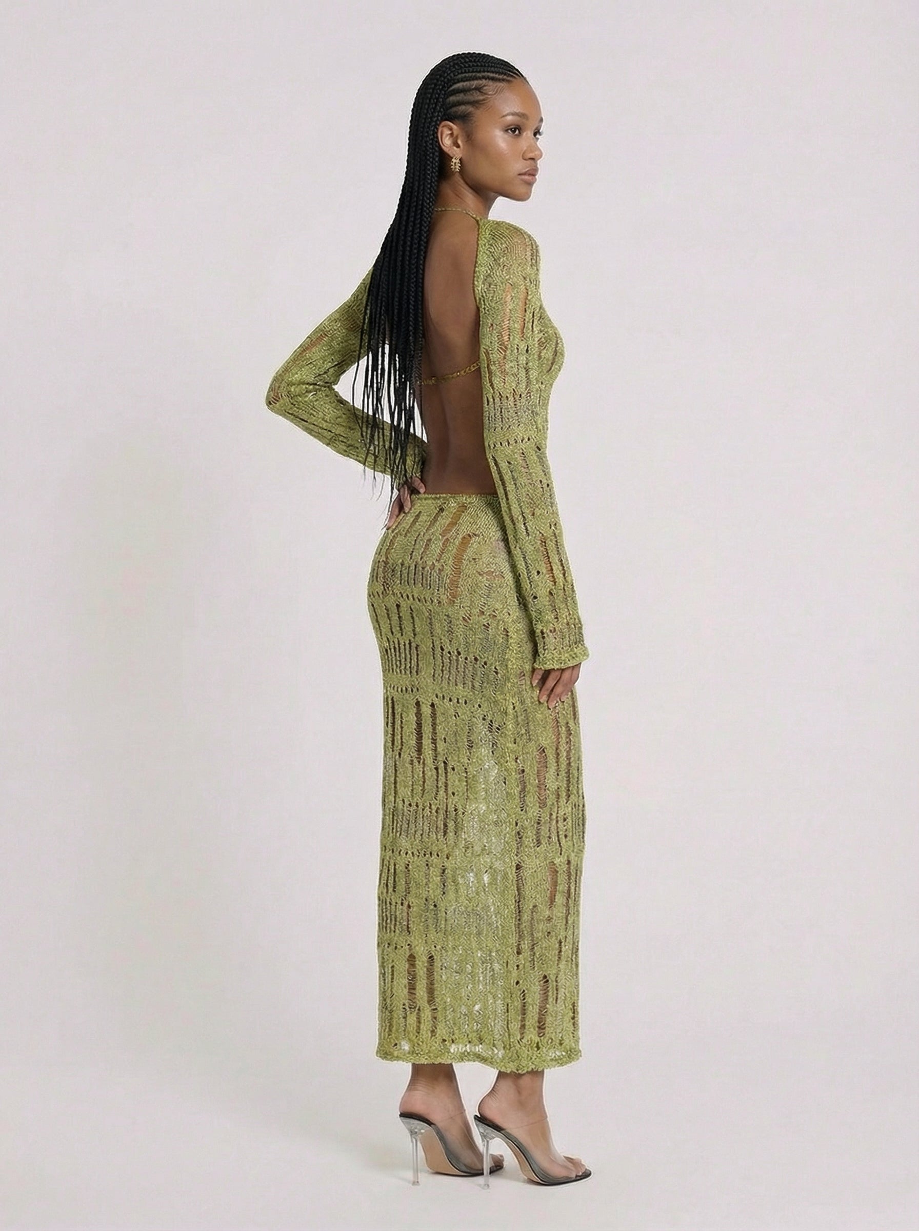 Dana Ripped Maxi Dress